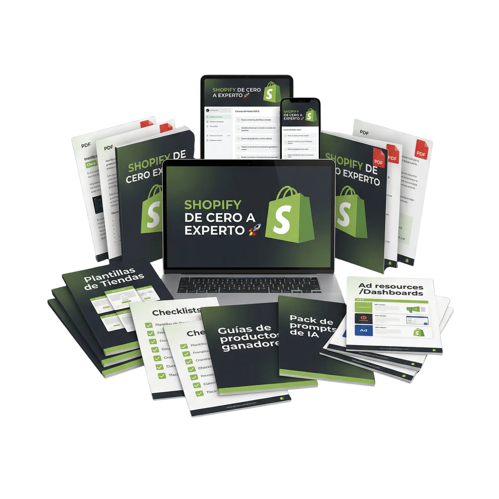 SHOPIFY DE 0 A EXPERTO🚀 -  CURSO GRABADO + ACOMPAÑAMIENTO