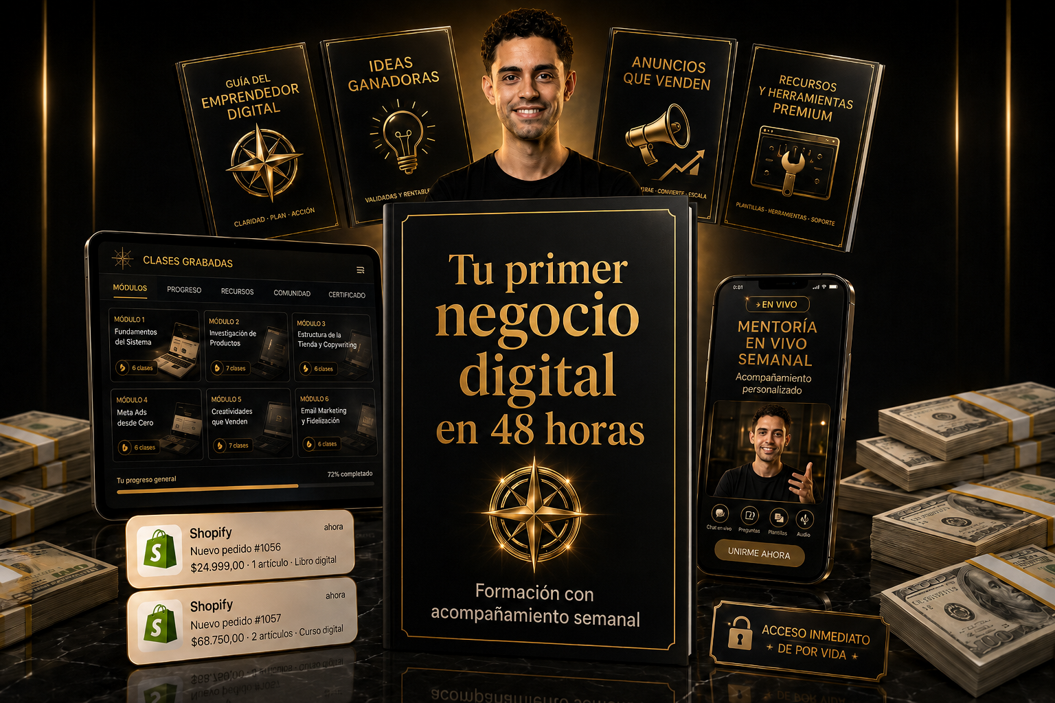 Sistema Norte: Tu Primer Negocio Digital En 48hs (Formación con Acompañamiento Semanal)