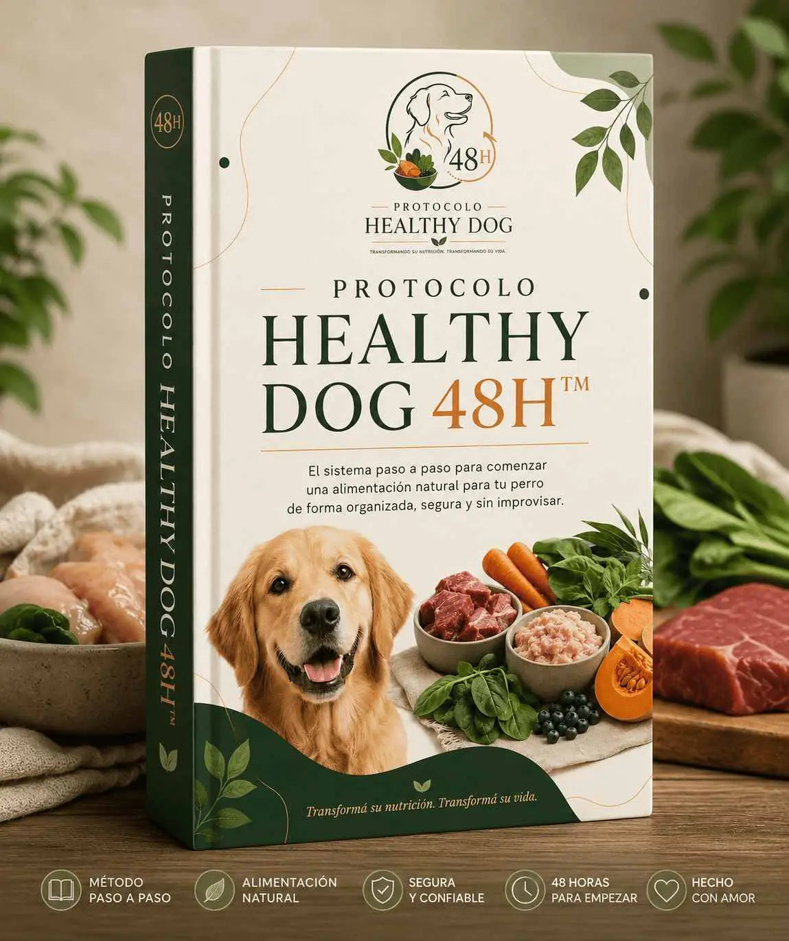 Mockup del Protocolo Healthy Dog 48H