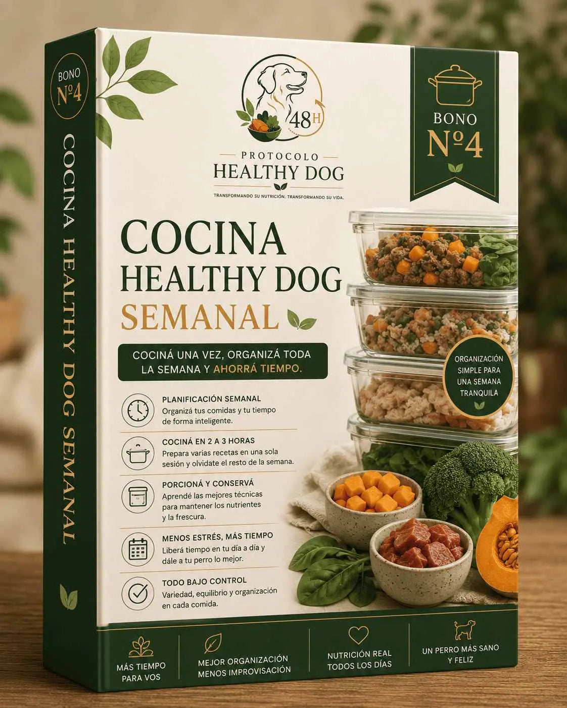 Bono 4 Cocina Healthy Dog Semanal